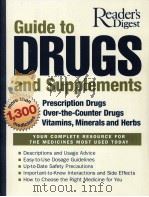guide to drugs and supplements PDF电子版封面 0762105046