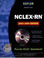 KAPLAN NCLEX-RN 2003-2004 EDITION PDF电子版封面 0743241193