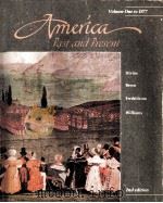 AMERICA PAST AND PRESENT VOLUME ONE TO 1877 2ND ADITION     PDF电子版封面     