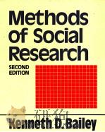 METHODS OF SOCIAL RESEARCH SECOND EDITION PDF电子版封面 0029012805