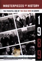 MASTERPIECES OF HISTORY THE PERCEFUL END OF THE COLO WRR IN EUROPE PDF电子版封面