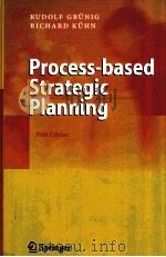 Process-based Strategic Planning Fifth Edition PDF电子版封面 3540685838