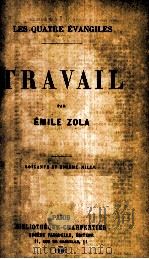 TRAVAIL   1901  PDF电子版封面     