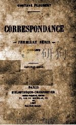 CORRESPONDANCE (1830-1850) 1907 PDF电子版封面