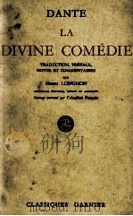 LA DIVINE COMEDIE PDF电子版封面 HENRI LONGNON