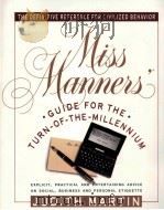 THE DEFINITIVE REFERENCE FOR CIVILIZED BEHAVIOR MISS MANNESS PDF电子版封面 067172228X