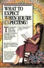 WHAT TO EXPECT WHEN YOU'RE EXPECTING PDF电子版封面 089480829X