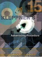 KLEPPNER‘S ADVERTISING PROCEDURE PDF电子版封面