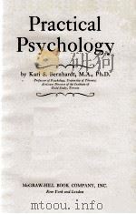 Practical Business Psychology 1961 PDF电子版封面