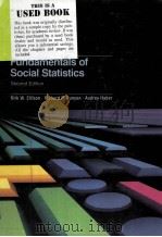 FUNDAMENTALS OF SOCIAL STATISTICS     PDF电子版封面  0075572923   