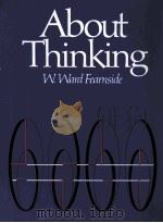 ABOUT THINKING PDF电子版封面