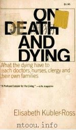 ON DEATH AND DYING PDF电子版封面