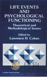 LIFE EVENTS AND PSYCHOLOGICAL FUNCTIONING PDF电子版封面 0803928211
