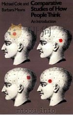 COMPARATIVE STUDIES OF HOW PEOPLE THINK PDF电子版封面 0674152611