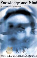 KNOWLEDGE AND MIND（ PDF版）