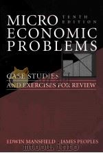 MICROECONOMIC PROBLEMS PDF电子版封面 0393975975