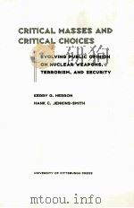 CRITICAL MASSES AND CRITICAL CHOICES PDF电子版封面