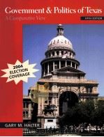 GOVERNMENT AND POLITICS OF TEXAS A COMPARATIVE VIEW PDF电子版封面 0072994517
