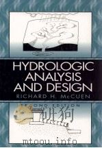 HYDROLOGIC ANALYSIS AND DESIGN SECOND EDITION PDF电子版封面