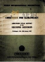 COMMISSION FOR CLIMATOLOGY ABRIDGED FINAL REPORT OF THE SECOND SESSION（ PDF版）