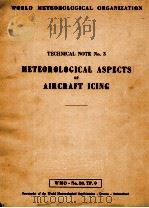 WORLD METEOROLOGICAL ORGANIZATION 3 PDF电子版封面