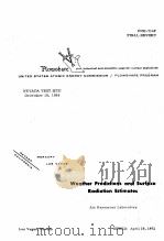 WEATHER PREDICTIONS AND SURFACE RADIATION ESTIMATES（ PDF版）