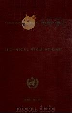 TECHNICAL REGULATIONS PDF电子版封面