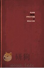 PLANS AND THE STRUCTURE OF BEHAVIOR     PDF电子版封面  0030100755   