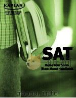 SAT Raise Your Score(Even More)Handbook PDF电子版封面