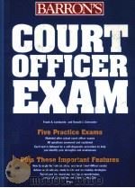 COURT OFFICER EXAM PDF电子版封面 0764102877