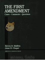 THE FIRST AMENDMENT CASES-COMMENTS-QUESTIONS PDF电子版封面