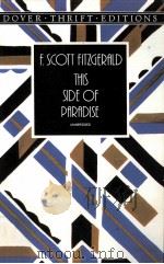 THIS SIDE OF PARADISE PDF电子版封面