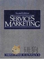 SERVICES MARKETING SECOND EDITION PDF电子版封面 0138070660
