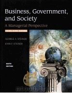 BUSINESS GOVERNMENT AND SOCIETY PDF电子版封面 0073659142