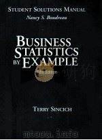 BUSINESS STATISTICS BY EXAMPLE FIFTH EDITION PDF电子版封面 0023127198