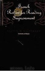 FRENCH REVIEW FOR READING IMPROVEMENT PDF电子版封面