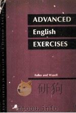 ADVANCED ENGLISH EXERCISES PDF电子版封面