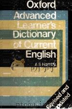 OXFORD ADVANCED LEARNER'S OF CURRENT ENGLISH PDF电子版封面