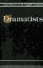 GRCAT WRITCRS OF THE ENGLISH LANGUAGC DRAMATISTS PDF电子版封面