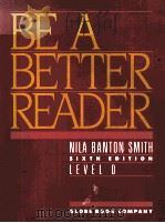 BE A VETTER READER NILA BANTON SMITH SIXTH EDITION LEVEL D PDF电子版封面