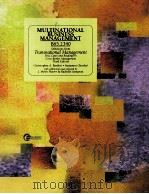 MULTINATIONAL BUSINESS MANAGEMENT PDF电子版封面