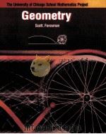 THE UNIVERSITY OF CHICAGO SCHOOL MATHEMATICS PROJECT GEOMETRY PDF电子版封面 0673372804