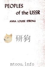PEOPLES OF THE USSR（1945 PDF版）