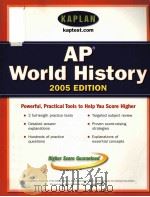 AP WORLD HISTORY 2005 EDITION PDF电子版封面 0743260627