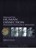 MANUAL FOR HUMAN DISSECTION PDF电子版封面 0838561330
