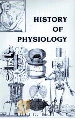 HISTORY OF PHYSIOLOGY PDF电子版封面