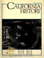CALIFORNIA HISTORY Winter 1991/92 PDF电子版封面