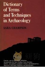 Dictionary of Terms and Techniques in Archaeology（ PDF版）