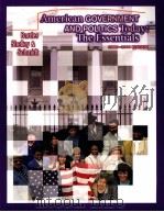 American GOVERNMENT AND POLITICS Today:The Essentials 2000-2001 EDITION PDF电子版封面 0534569439