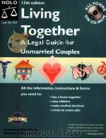 Living Together A Legal Guide for Unmarried Couples 13th edition PDF电子版封面 1413304230